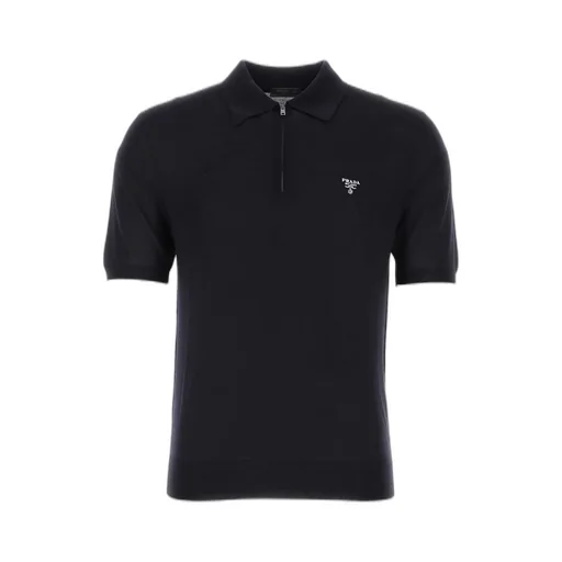 Prada Knitted Polo Shirt