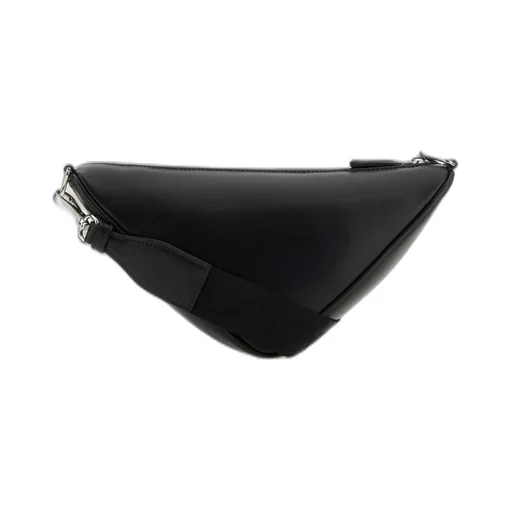 Prada Triangle Logo Zipped Messenger Bag