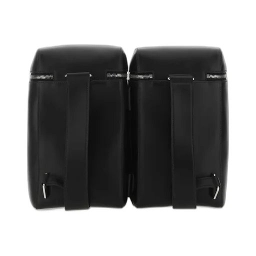 Prada Logo Embossed Backpack