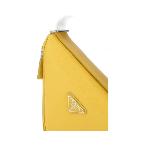 Prada Triangle Logo Plaque Belt Bag