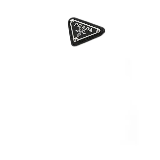 Prada Logo Plaque Pouch
