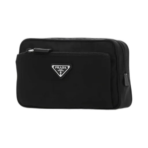 Prada Logo Plaque Belt Bag