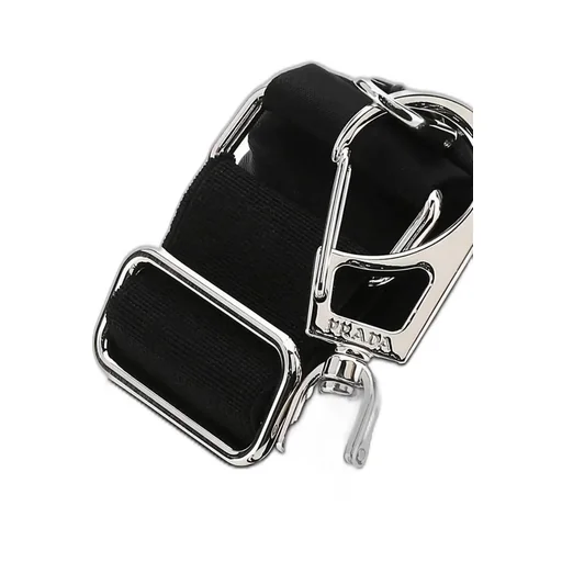 Prada Logo Plaque Mini Pouch