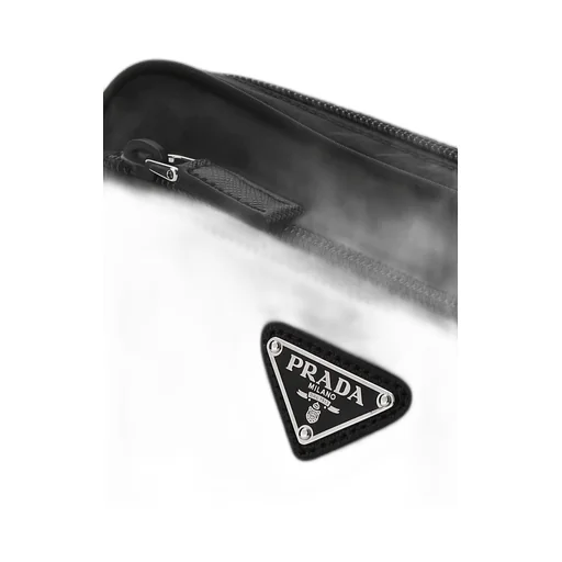 Prada Logo Plaque Belt Bag