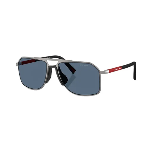 Prada Eyewear Linea Rossa Pilot Frame Sunglasses