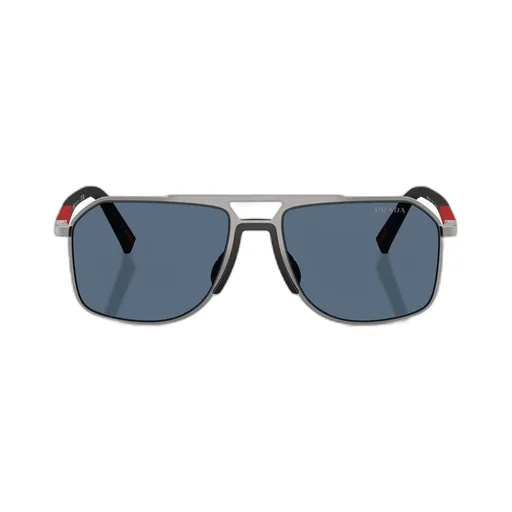 Prada Eyewear Linea Rossa Pilot Frame Sunglasses