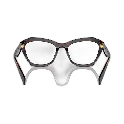 Prada Eyewear Butterfly Frame Glasses