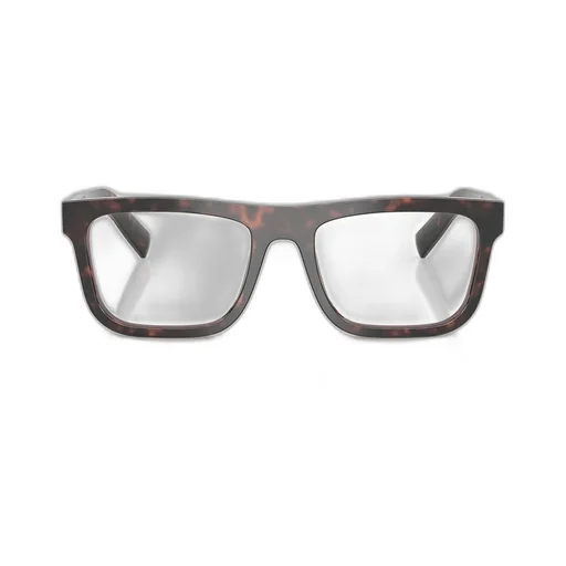 Prada Eyewear Rectangle Frame Glasses