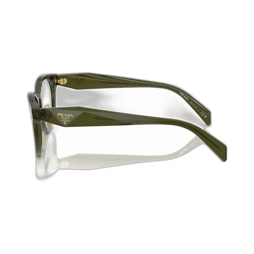 Prada Eyewear Oval Frame Glasses