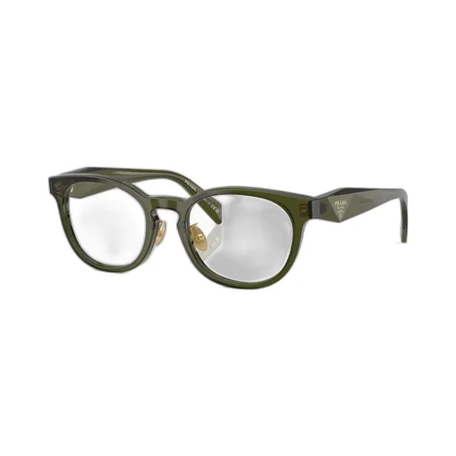 Prada Eyewear Oval Frame Glasses