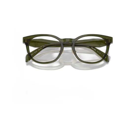 Prada Eyewear Oval Frame Glasses