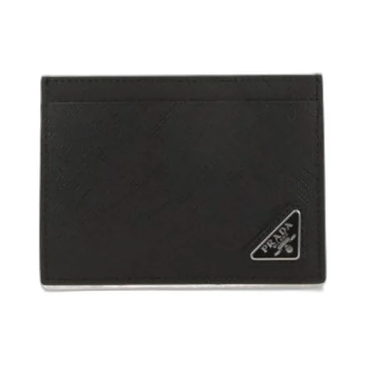 Prada Triangle-Logo Cardholder