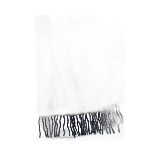 Prada Fringed Knitted Scarf