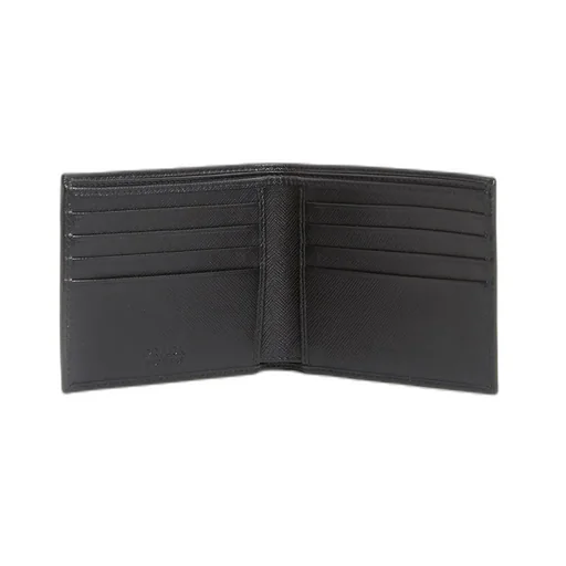 Prada Triangle Logo Bifold Wallet
