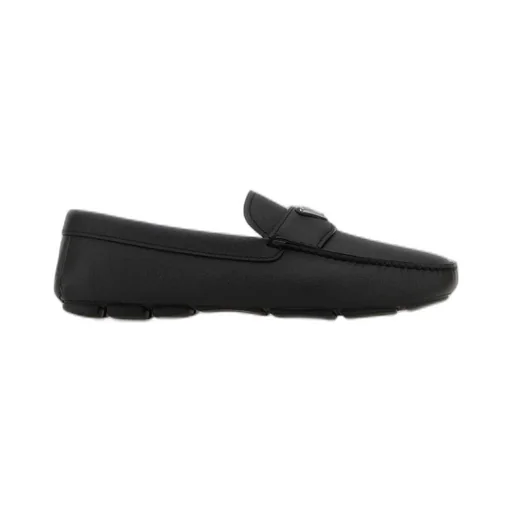 Prada Triangle-Logo Loafers
