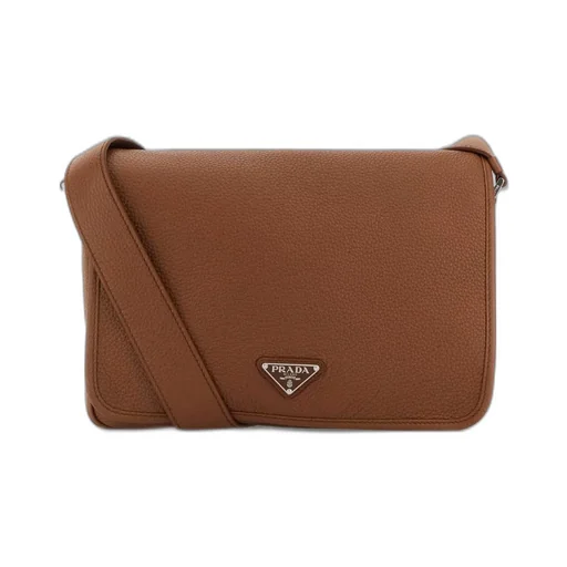 Prada Triangle-Logo Shoulder Bag