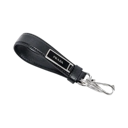 Prada Leather Key Chain