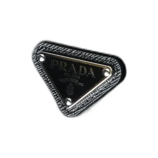 Prada Triangle-Logo Button-Up Shirt