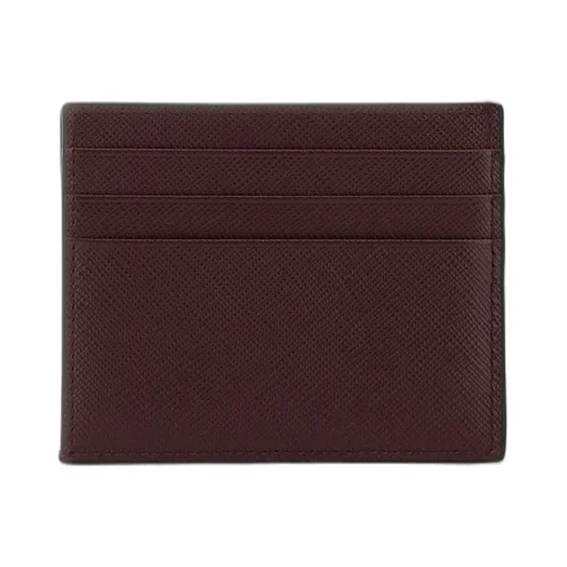 Prada Logo Plaque Cardholder