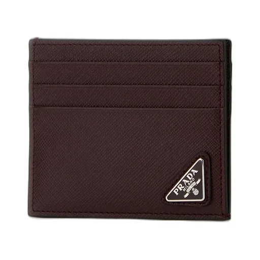 Prada Logo Plaque Cardholder
