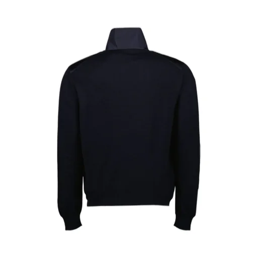 Prada Logo Plaque Zipped Jacket