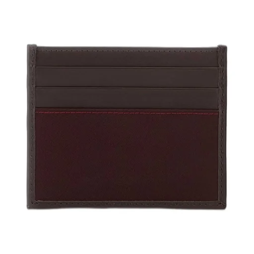 Prada Triangle-Logo Two-Toned Cardholder