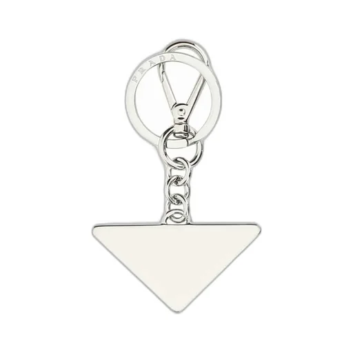 Prada Logo Lettering Keyring