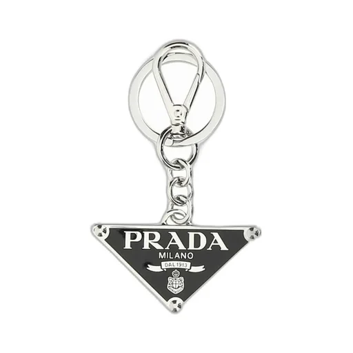 Prada Logo Lettering Keyring
