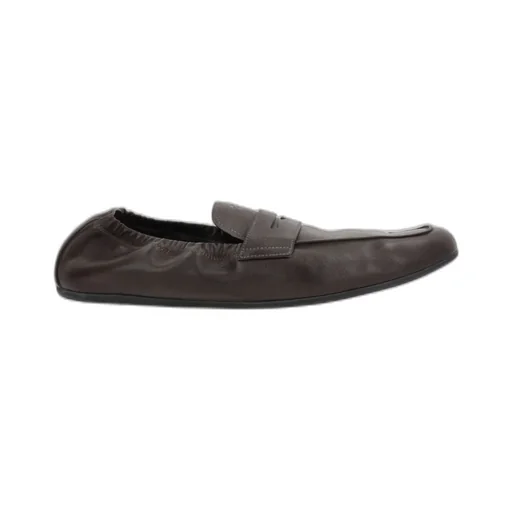 Prada Ruched Slip-On Loafers