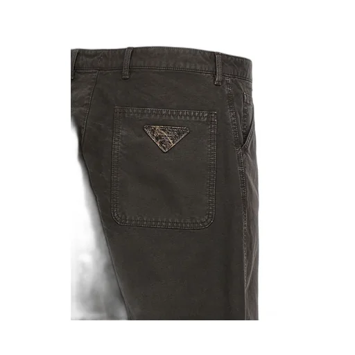 Prada Logo Detailed Wide-Leg Jeans
