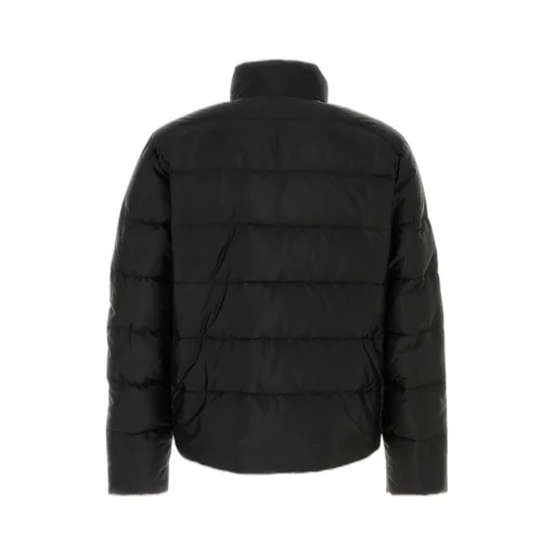 Prada Logo Plaque Zip-Up Jacket