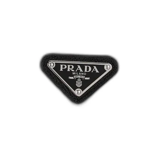 Prada Logo Plaque Zip-Up Hooded Jacket