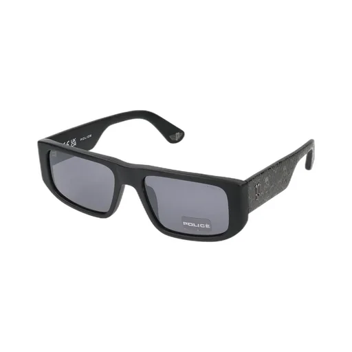 Police Goth 2 Rectangle Frame Sunglasses