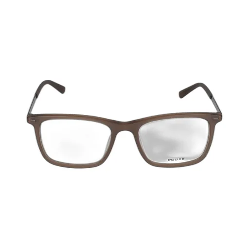 Police Rectangle Frame Glasses