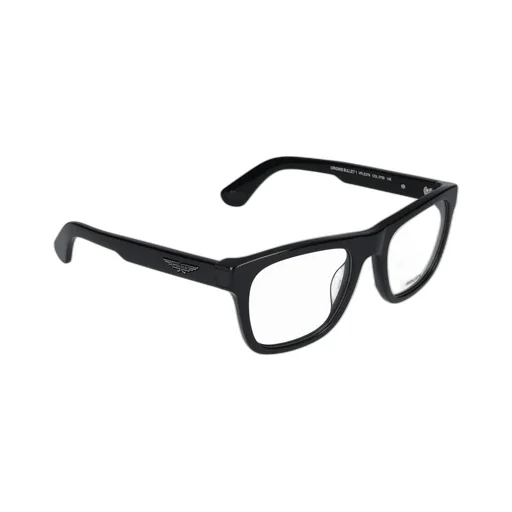 Police Square Frame Glasses