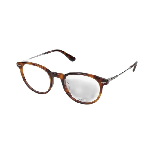 Police Oval Frame Glasses