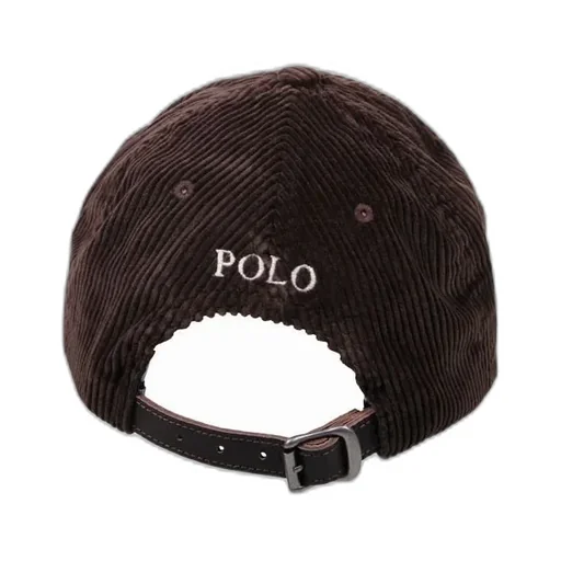 Polo Ralph Lauren Logo Embroidered Corduroy Baseball Cap