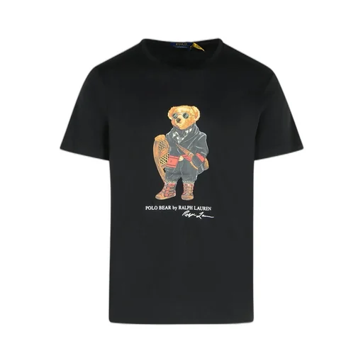 Polo Ralph Lauren Bear-Print Crewneck T-Shirt