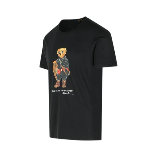 Polo Ralph Lauren Bear-Print Crewneck T-Shirt