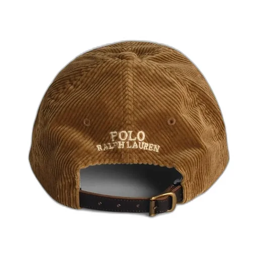 Polo Ralph Lauren Logo Embroidered Corduroy Cap