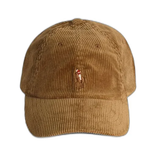 Polo Ralph Lauren Logo Embroidered Corduroy Cap