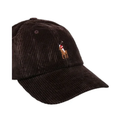 Polo Ralph Lauren Logo Embroidered Corduroy Baseball Cap