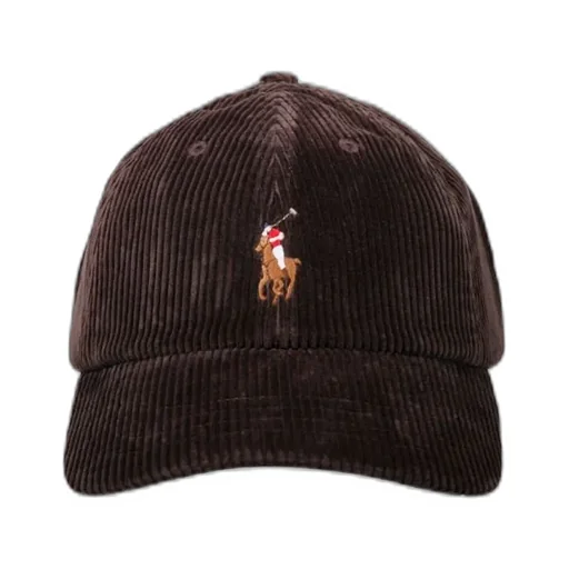 Polo Ralph Lauren Logo Embroidered Corduroy Baseball Cap