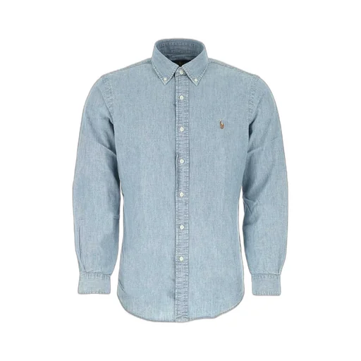 Polo Ralph Lauren Logo Embroidered Curved Hem Shirt