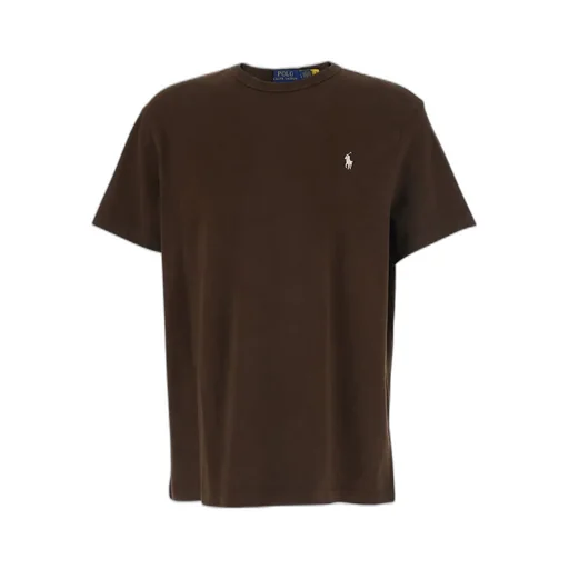 Polo Ralph Lauren Logo Embroidered Crewneck T-Shirt