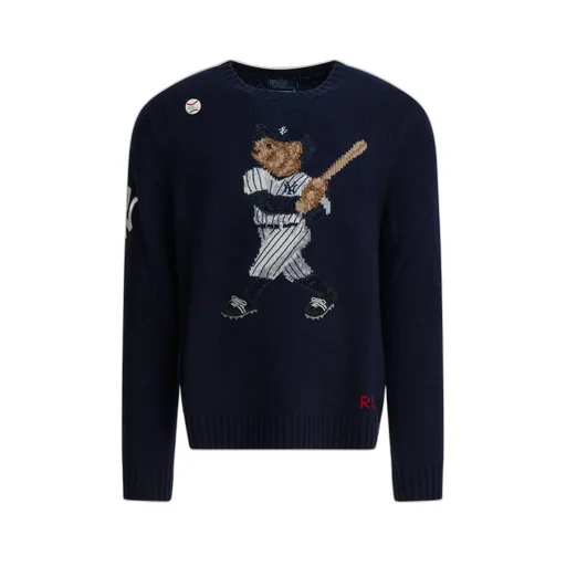 Polo Ralph Lauren Yankees Bear Knitted Jumper