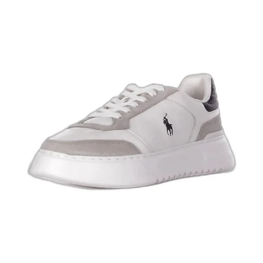 Polo Ralph Lauren Logo Emblem Lace-Up Sneakers