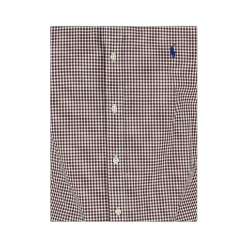 Polo Ralph Lauren Checked Curved Hem Shirt