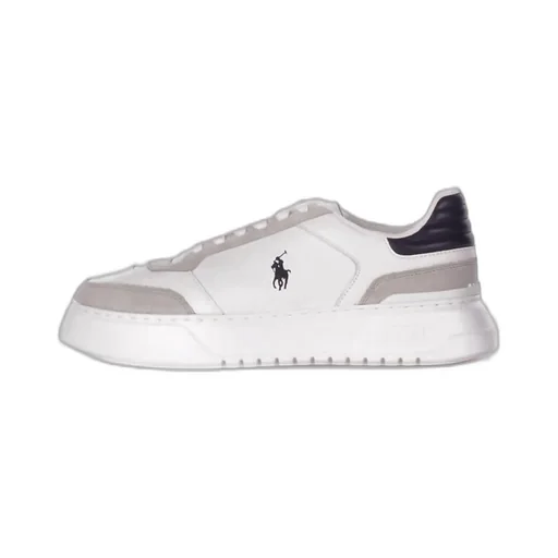 Polo Ralph Lauren Logo Emblem Lace-Up Sneakers