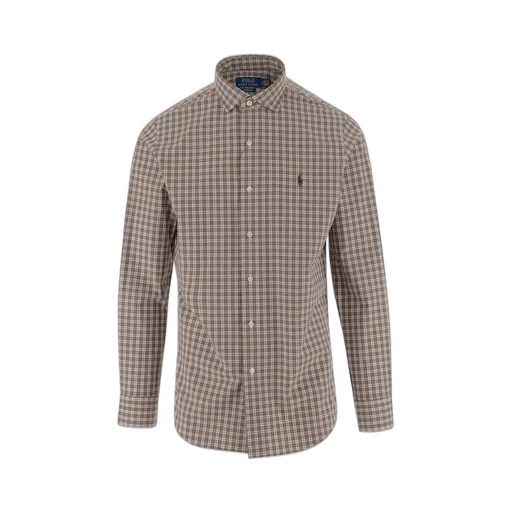 Polo Ralph Lauren Custom Fit Gingham Stretch Poplin Shirt